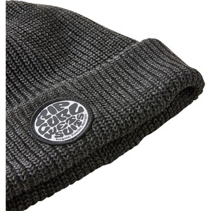 2024 Rip Curl Mens Icons Reg Beanie 1C8MHE - black